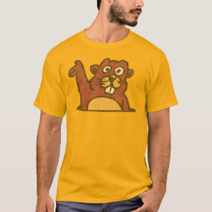 T-shirt Style Vintage Gopher désorganisé