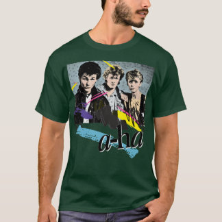 T-shirt Style Vintage original des années 80 AHa Design