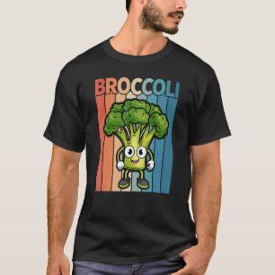 T-shirt Style Vintage rétro Broccoli Broccoli Vegan