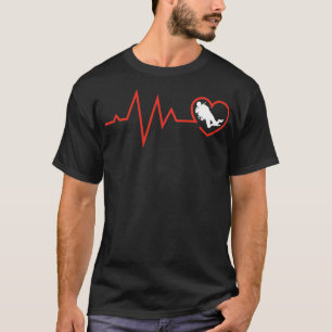 T-shirt Style vintage Retro Distressed Heartbeat Scuba Div