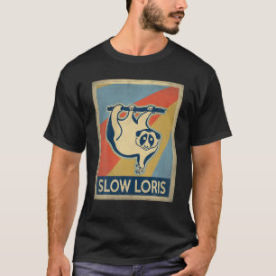 T-shirt Style vintage Slow Loris T Shirt