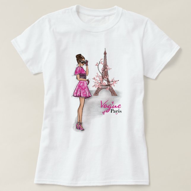 T-shirt Style Vogue Paris (Design devant)