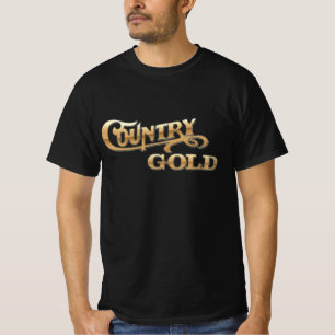 T-shirt Style Western Beau Dandy Country Gold