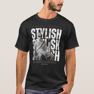 T-shirt Stylish Statue Tee V2 – Modern Luxury Streetwear