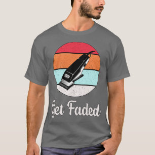 T-shirt Styliste des cheveux s'estompe