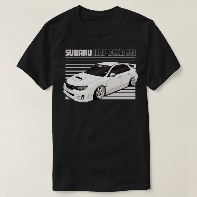 T-SHIRT SUBARU IMPREZA (Design devant)