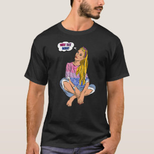 T-shirt Subtil Bi Pride Pourquoi Pas Les Deux Discrets Bis