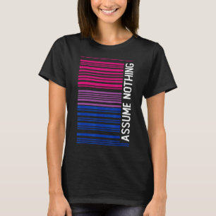T-shirt Subtil Bisexuel Supposons Rien De Bi Fierté