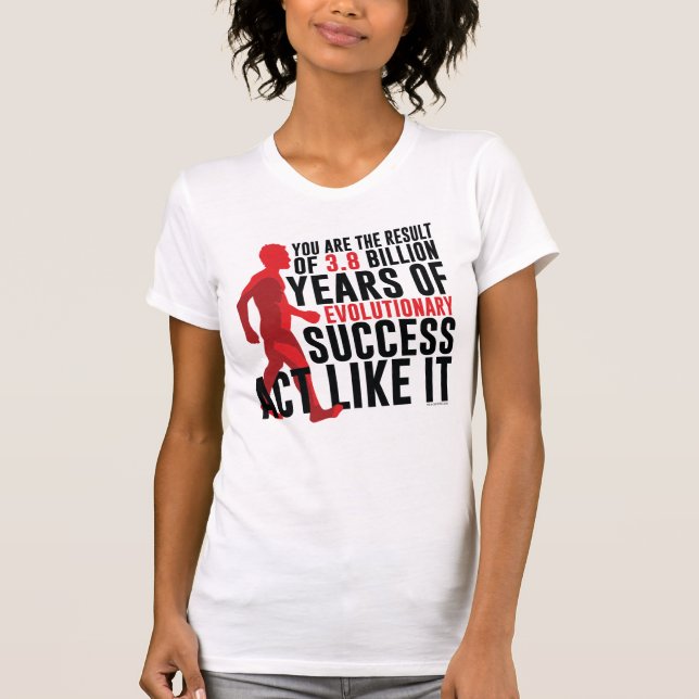 T-shirt Succès évolutionnaire (Devant)