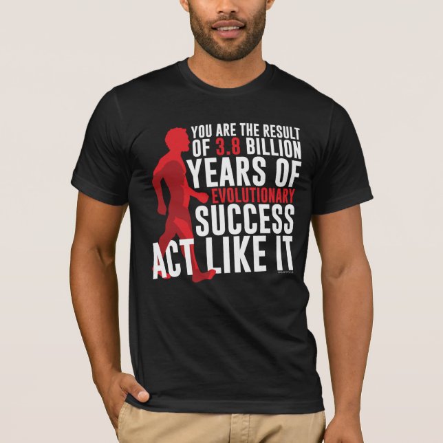 T-shirt Succès évolutionnaire (Devant)