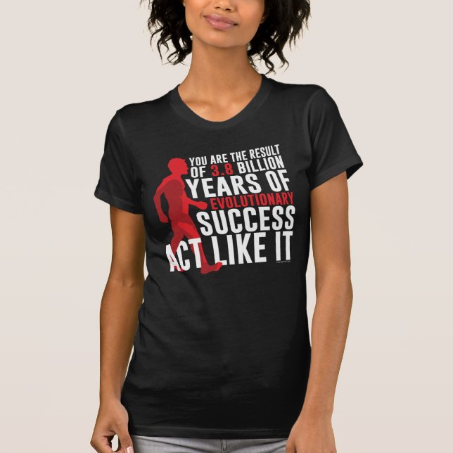 T-shirt Succès évolutionnaire (Devant)