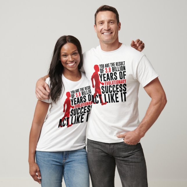 T-shirt Succès évolutionnaire (Unisexe)