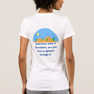 T-shirt Succulent