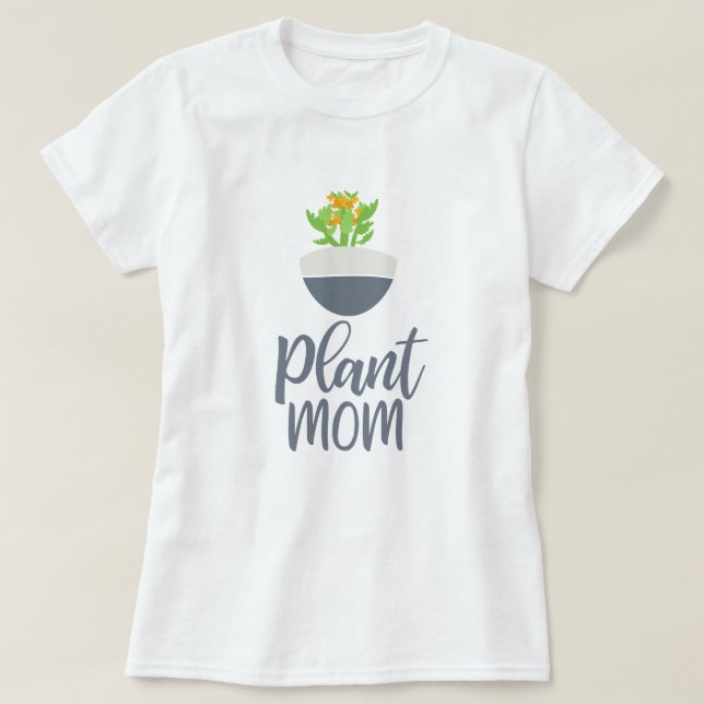 T-shirt Succulent Kalanchoe Plante Maman Design (Design devant)