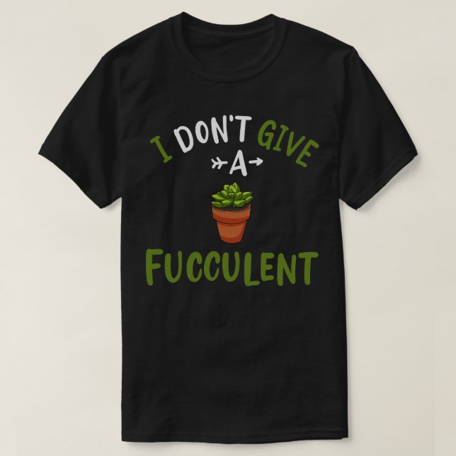 T-shirt Succulents Plante (Design devant)