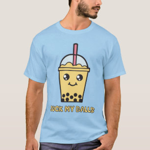 T-shirt Sucez mes boules (le thé de bulle)