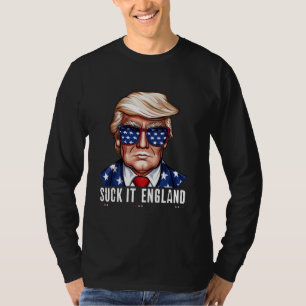 T-shirt Suck it England Drôle 4 juillet