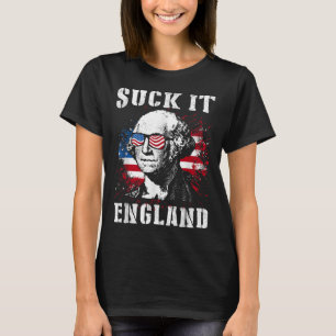 T-shirt Suck It England Funny 4 juillet Memorial Day