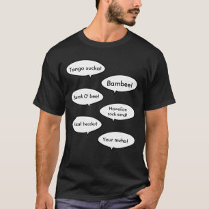 T-shirt Sucka de tango ! , Bambee ! , Barak O…