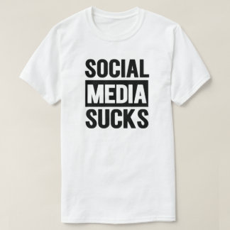 T-SHIRT SUCQUES SUR LES MÉDIAS SOCIAUX | LES MÉDIAS SOCIAU