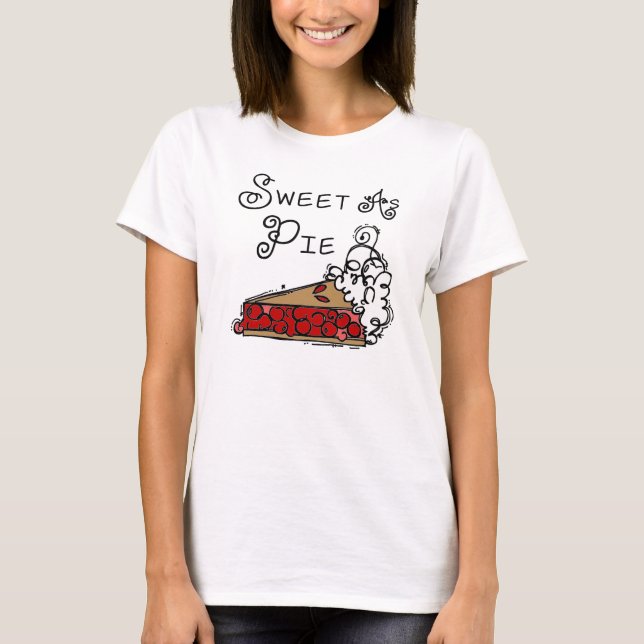 T-shirt Sucre comme tarte (Devant)