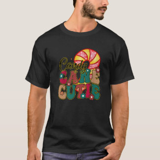 T-shirt Sucre de canne Cutie Discours Super Hommes de Noël