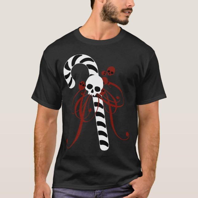 T-shirt Sucre de canne de crâne (Devant)
