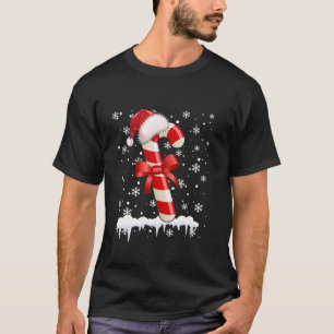 T-shirt Sucre de canne de Noël Père Noël Xmas Enfants Enfa