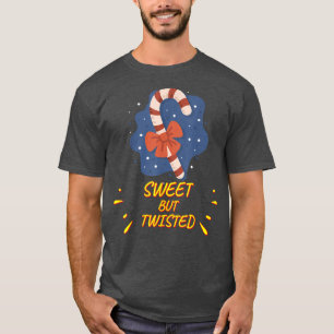 T-shirt Sucre de canne doux mais tordu drôle Humour sarcas