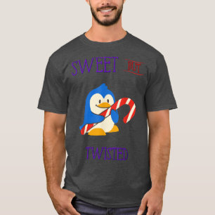 T-shirt Sucre de canne doux mais tordu Sarcastique drôle