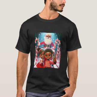T-shirt Sucre de canne Lane Afro-Américaine Fête
