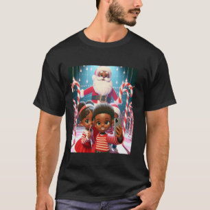 T-shirt Sucre de canne Lane Afro-Américaine Fête