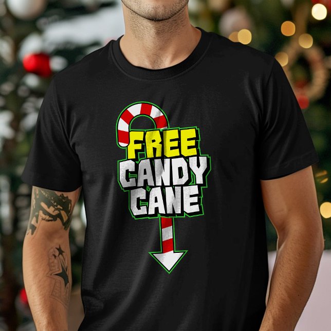 T-shirt Sucre de canne libre Funny Noël (Créateur téléchargé)