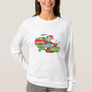 T-shirt Sucre de canne rétro Lanes Bowling Elf