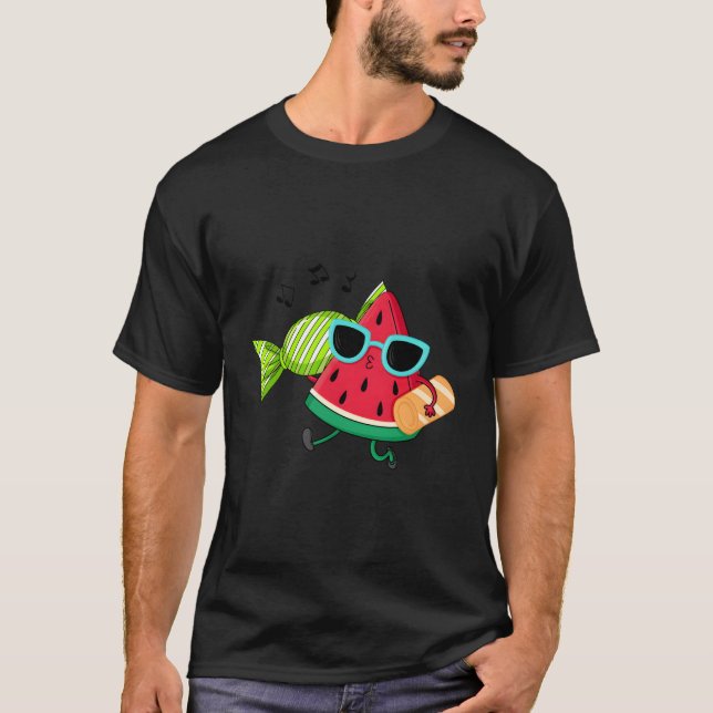 T-shirt Sucreries à la pastèque (Devant)