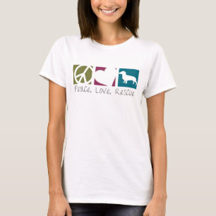 T-shirt Sud la Floride de délivrance de teckel