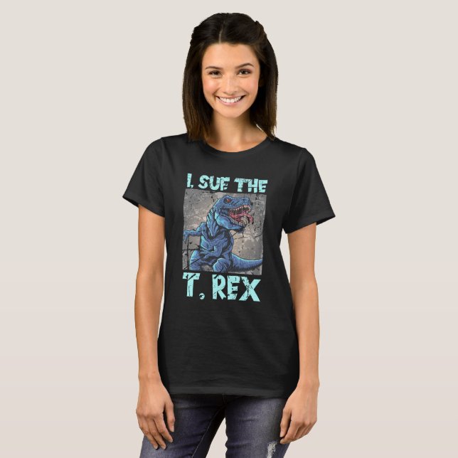 T-shirt  SUE le T. rex - Découvrez le dinosaure (Devant entier)