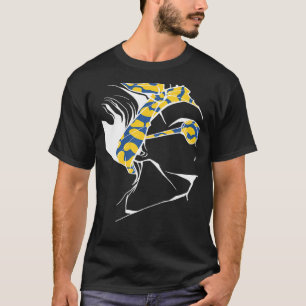 T-shirt Suède fille Suède Drapeau Fière femme Nombre de ve