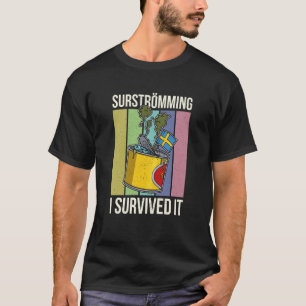 T-shirt Suède Spécialité de poisson suédois Surstromming p