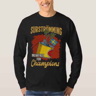 T-shirt Suède Spécialité de poisson suédoise Surstromming