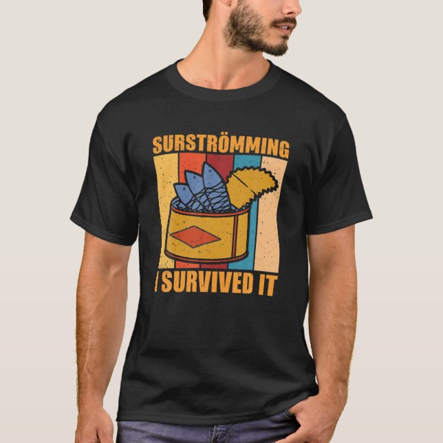 T-shirt Suède Suédois Surstroming Drôle Dire (Devant)
