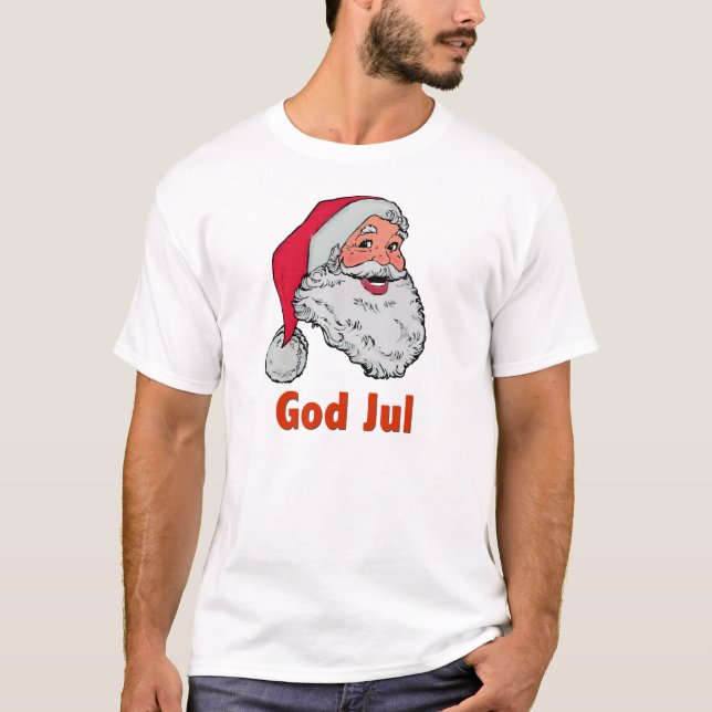 T-shirt Suédois/Norvégien Père Noël (Devant)