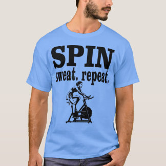 T-shirt Sueur de rotation Exercice d'aptitude à la récurre