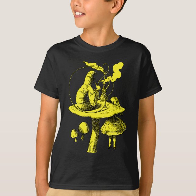 T-shirt Suffisance de jaune de Caterpillar (Devant)