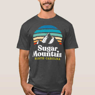 T-shirt Sugar Mountain North    Carolina Station de ski 19