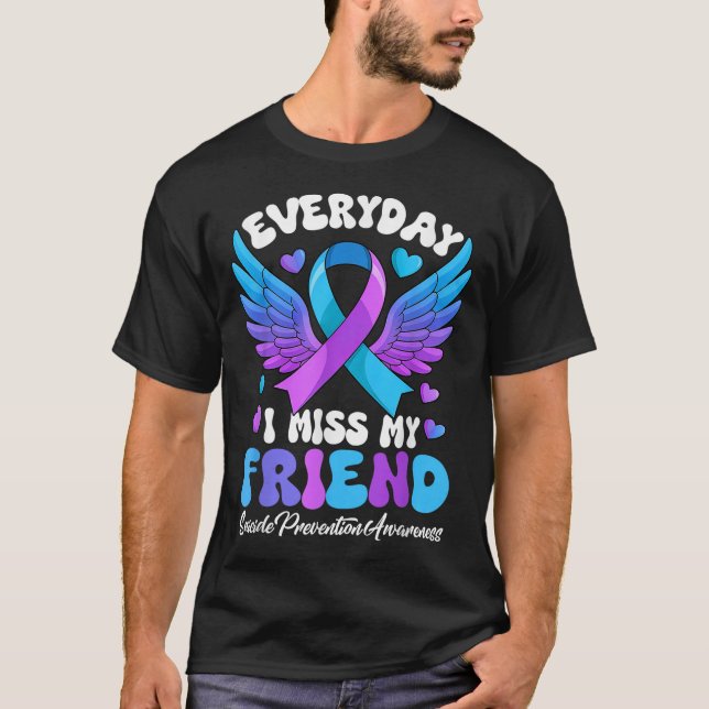 T-shirt Suicide Awareness Friend Suicide Prevention Awaren (Devant)
