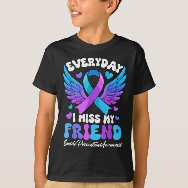 T-shirt Suicide Awareness Friend Suicide Prevention Awaren (Devant)
