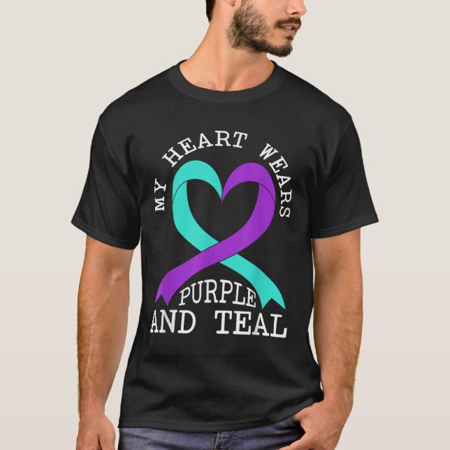 T-shirt Suicide Awareness Suicide Prevention Suprt Survivo (Devant)