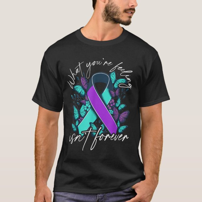 T-shirt Suicide Awareness Suicide Prevention Suprt Survivo (Devant)