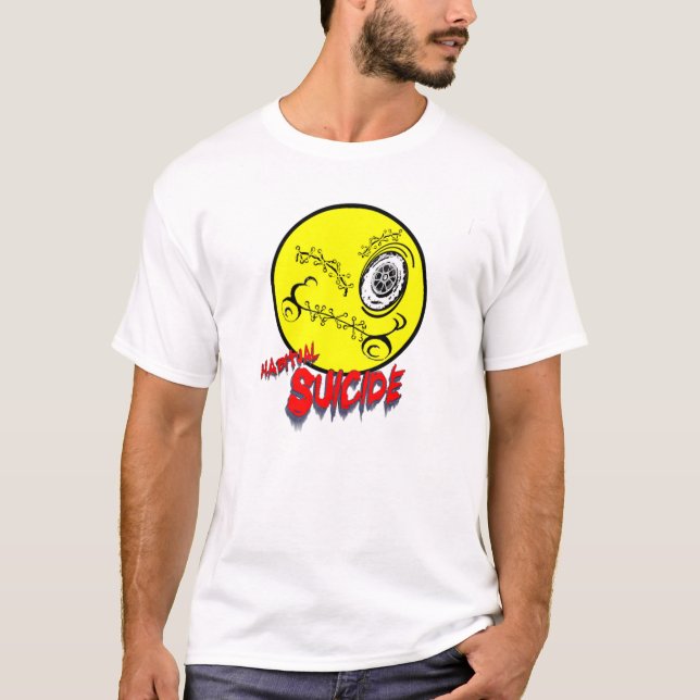 T-shirt Suicide habituel 09 (Devant)